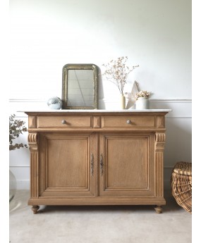 Buffet ancien marbre