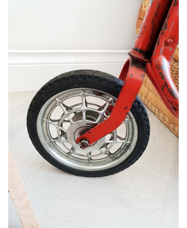 TROTTINETTE ANCIENNE EN bois années 70 vintage 1970 EUR 30,00 - FR